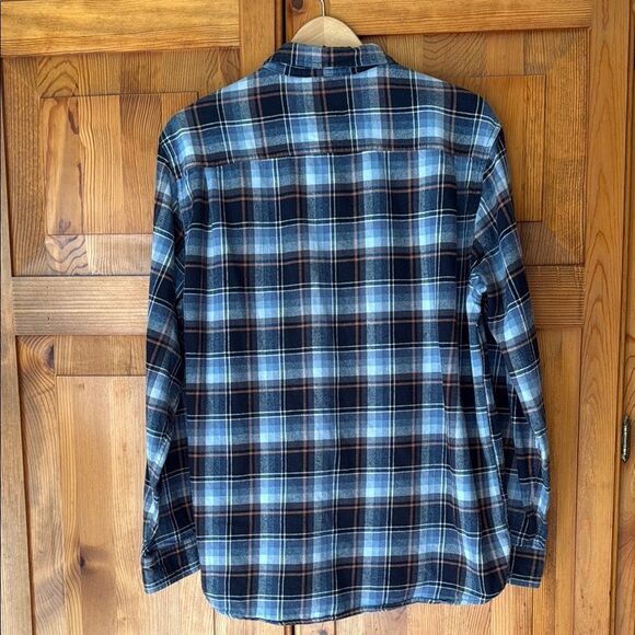 Weatherproof Blue Plaid flannel Men's Shirt.  Size XL. - Picture 2 of 5
